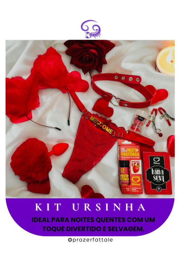 Kit Dia dos Namorados - Ursinha