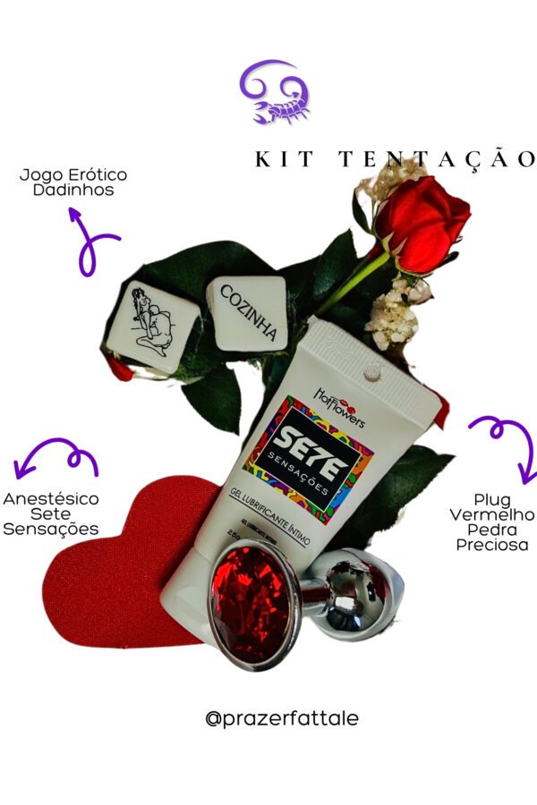 Kit Dia dos Namorados - Tentação