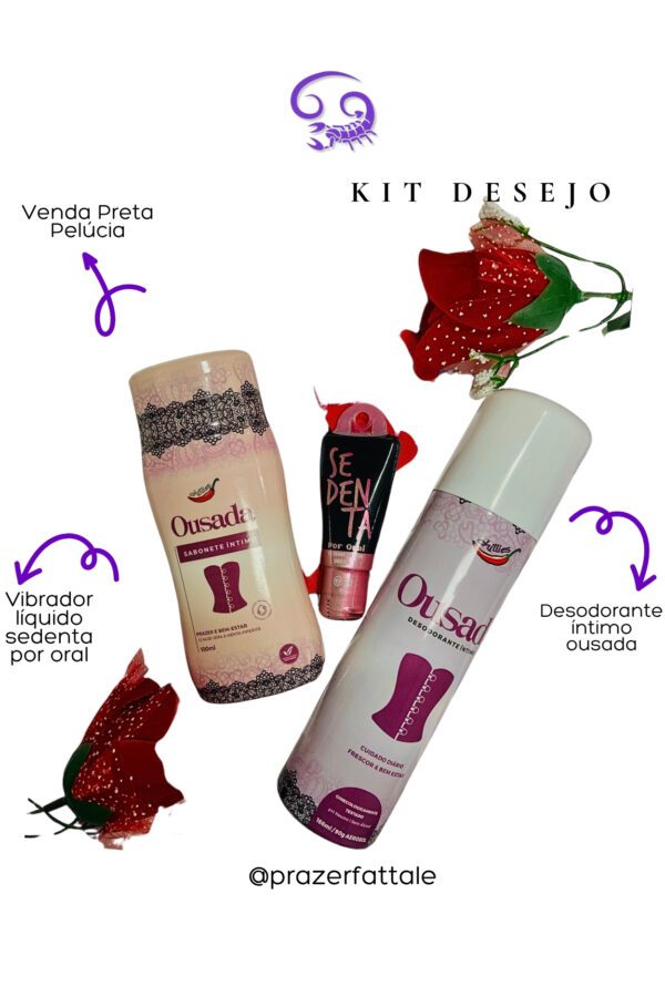 Kit Dia dos Namorados - Desejo