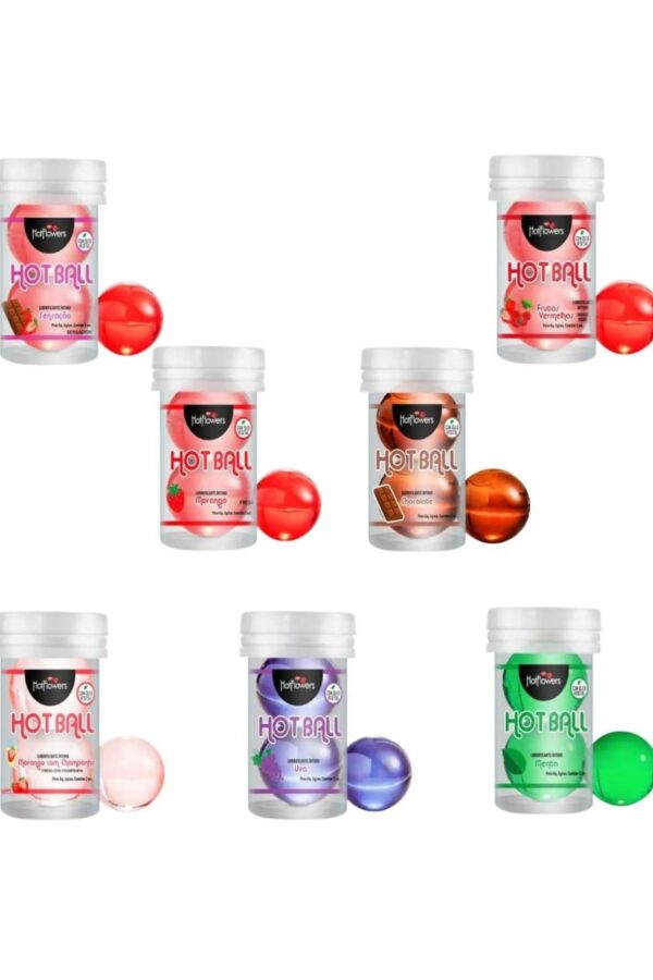 Bolinha Hot Ball Beija Muito 2 Unid. Hot Flowers