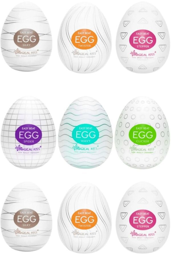 Masturbador Egg Magical Kiss - Mega Import