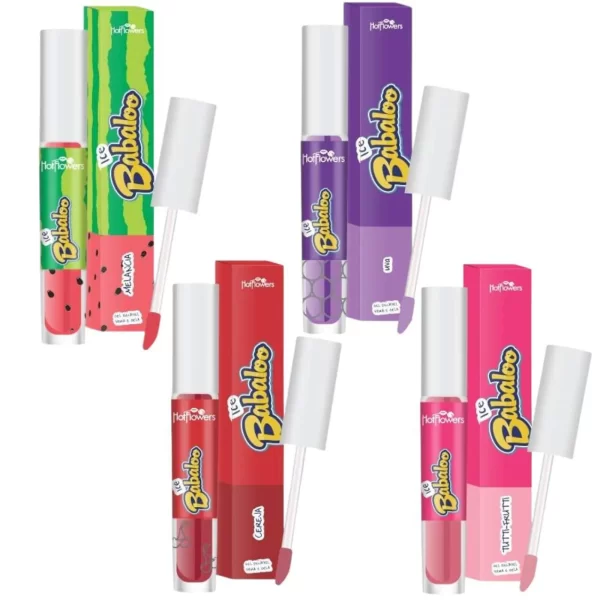 Gloss Ice Babaloo 4ml Hot Flowers - Imagem 2