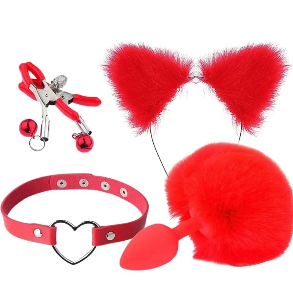 Kit Sensual Ursinho Vermelho Mega Import - Imagem 6
